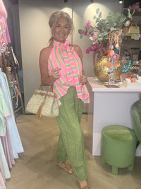 Broek Harem Ballon Model Matcha green