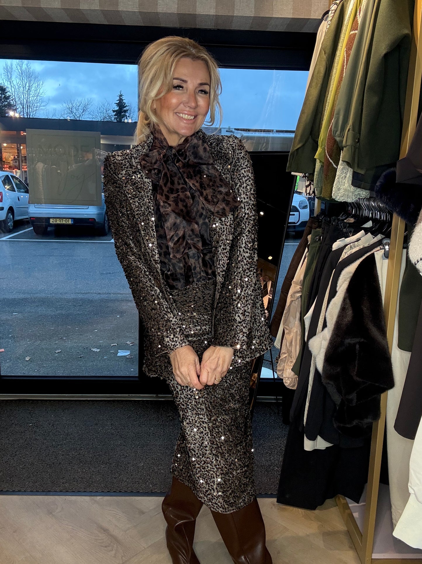 Rok All Over Shine Bruin Taupe