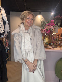 Jasje kort model crème