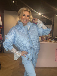Body warmer Blauw