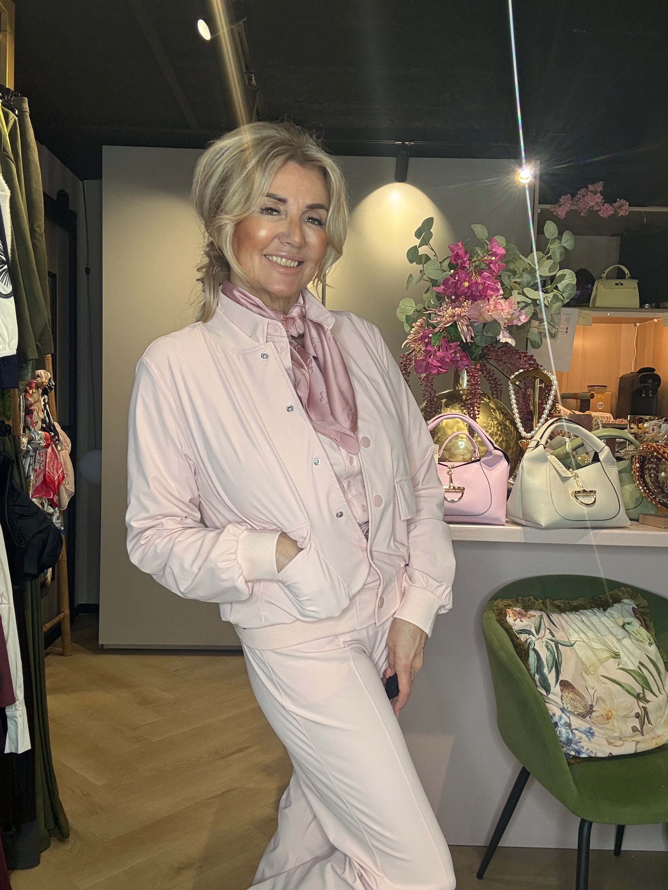 Triple Nine  JA91101 Bomber Jack  Poeder Rose