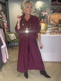 Blouse Jiss bordeaux