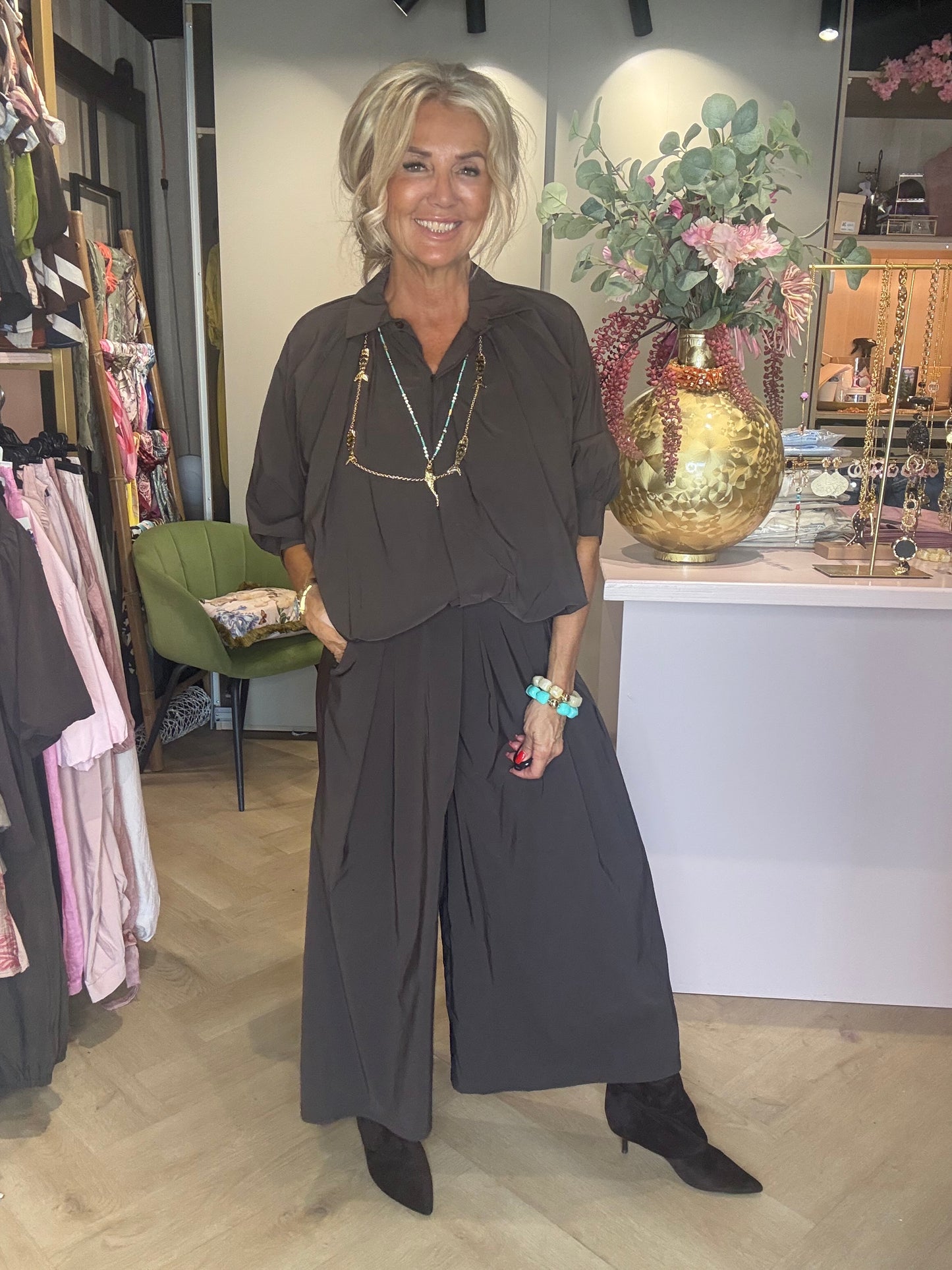 Blouse Jiss Bruin