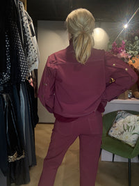 Mi Piace MP202681 Burgundy Bonded jasje