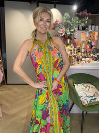 Jurk Vayanna Groen