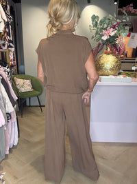 Pantalon Emily camel