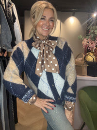 Vest wiebertje Blauw