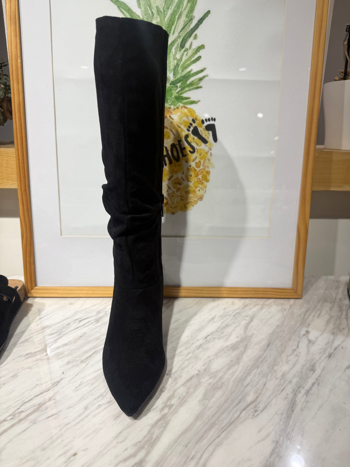 Zapatos Ellis largos negros
