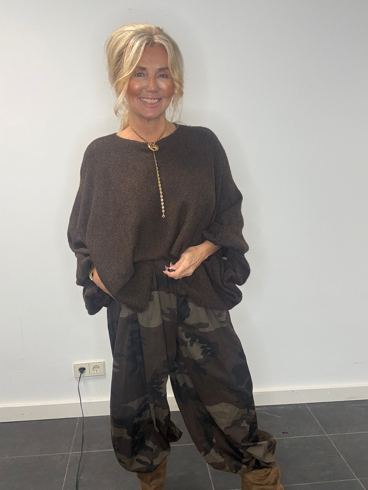 Ballonhose im Camouflage-Army-Look