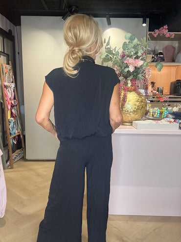 Blouse Emily zwart Ballon