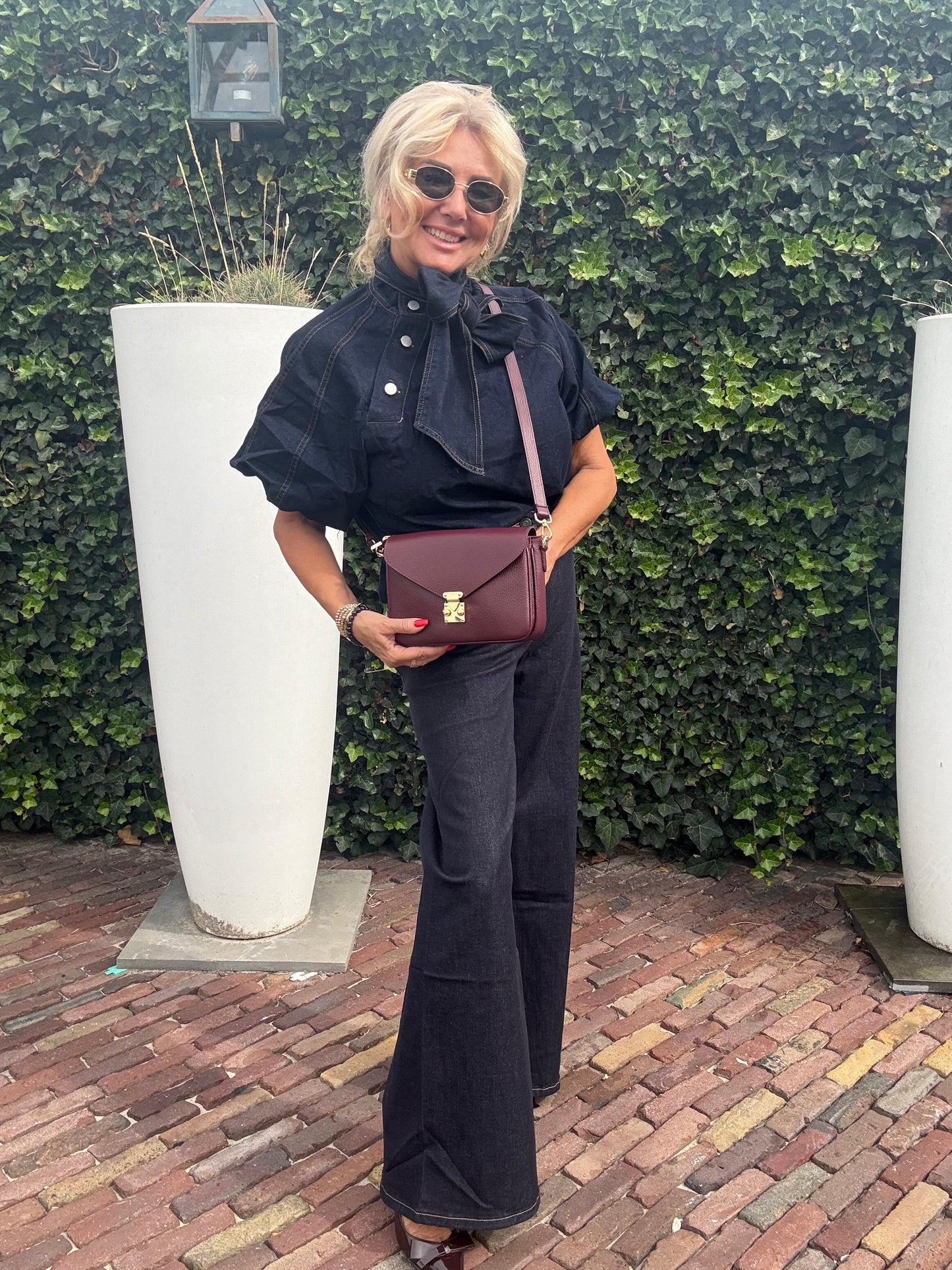Brut Denim Strikblouse