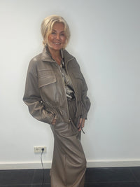 Veste Puh taupe