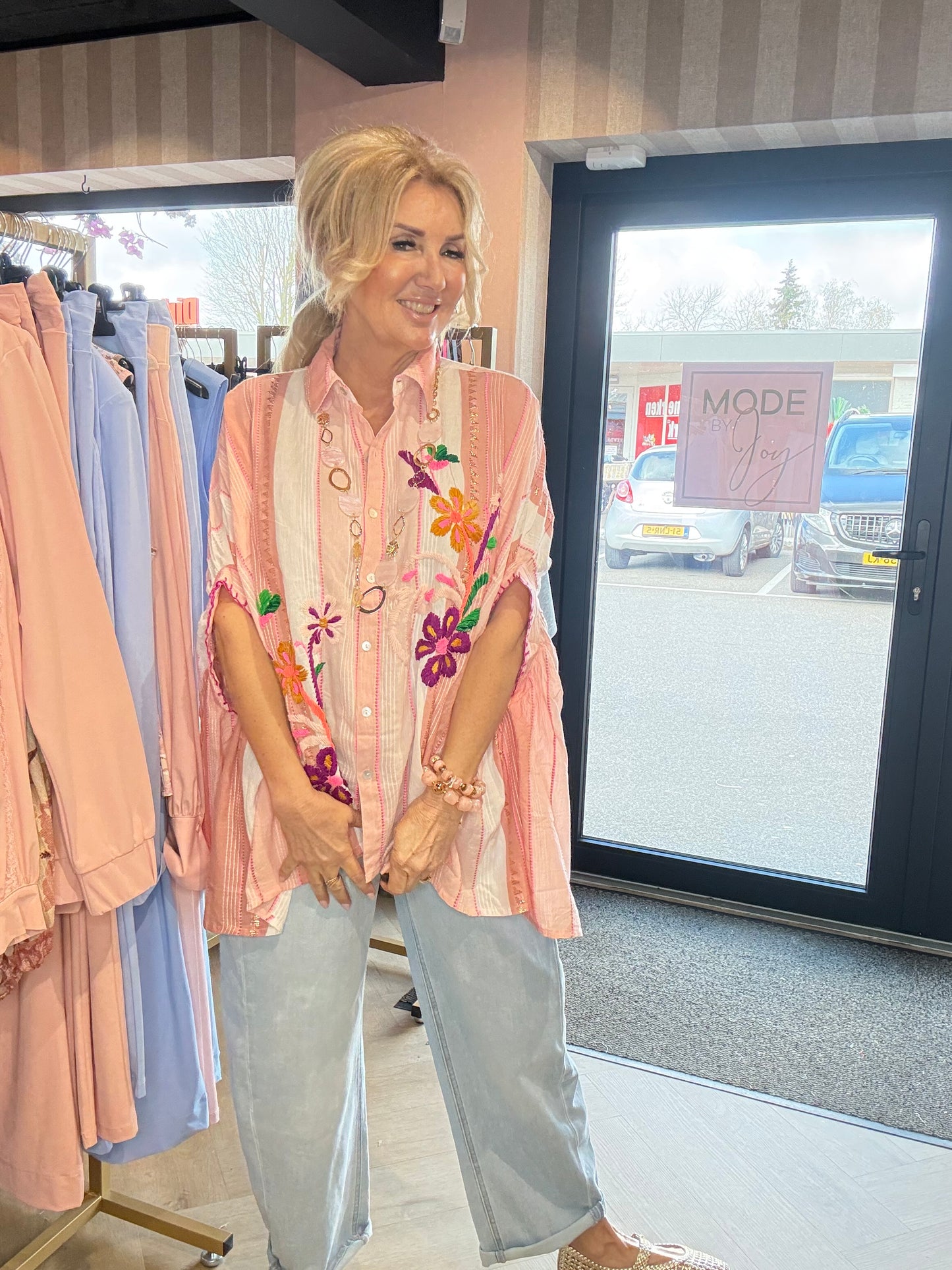 Blouse Sepya Pink