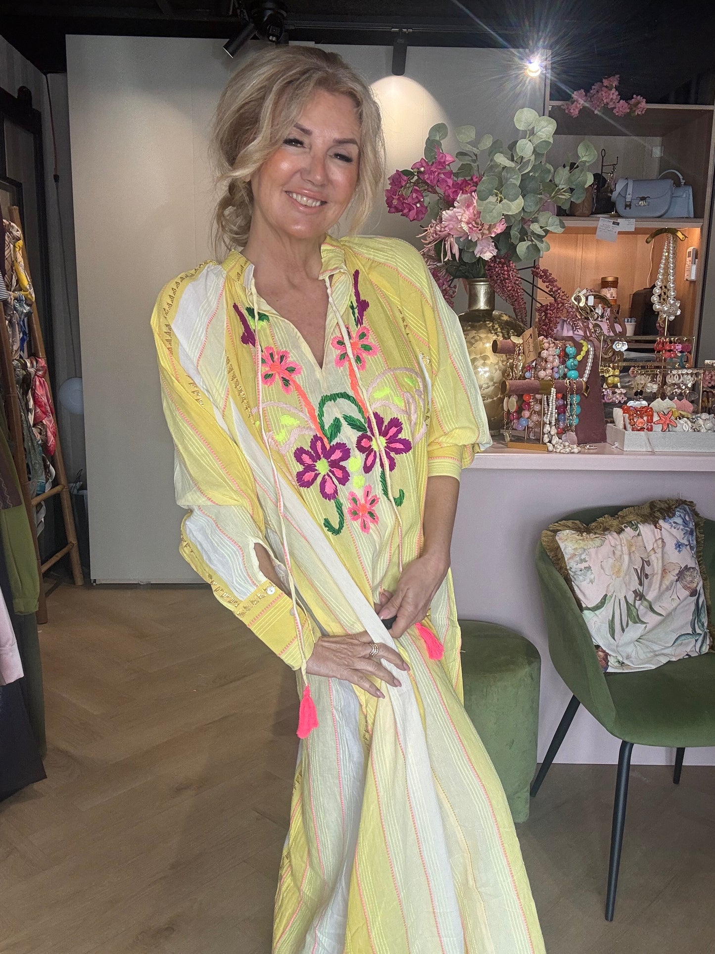 Robe Salomé Jaune