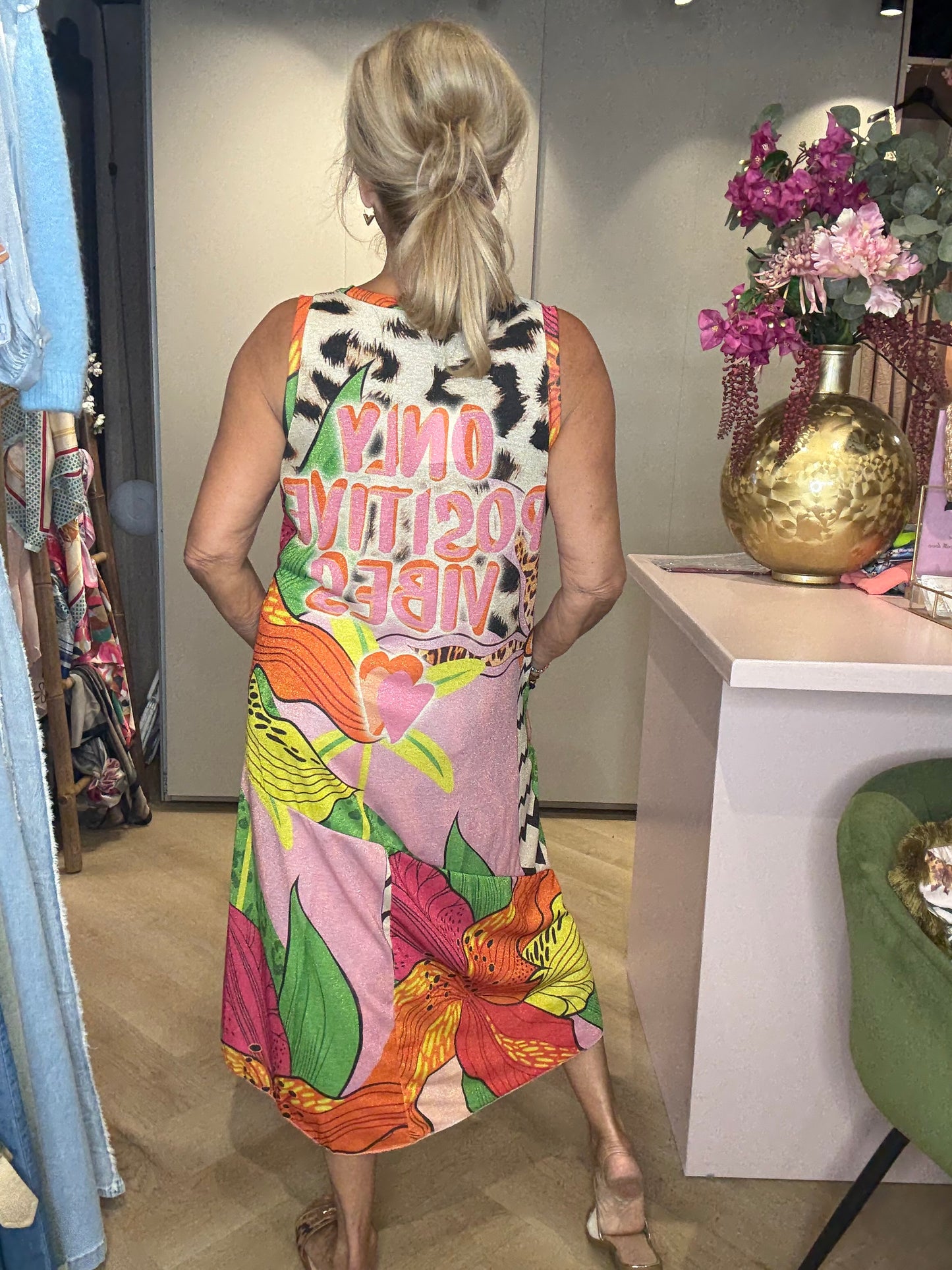 Dress Only Positive Vibes