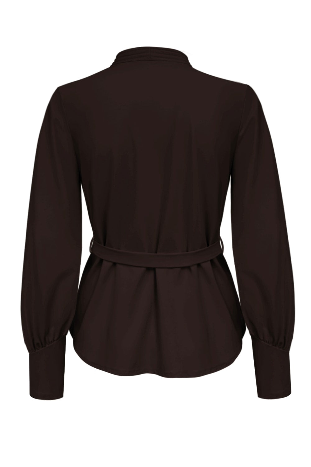 Triple Nine Blouse BLS5926 Dark Brown