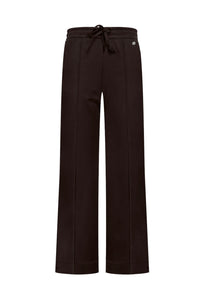 Triple Nine Broek Travel Straight Leg Punto Roma BR2306 Donker Bruin