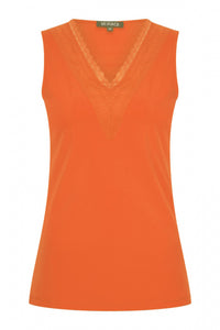 Mi Piace Top Lace Orange MP202254