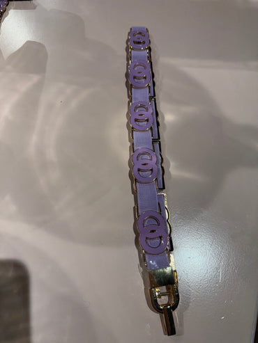 Elastische riem lila