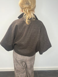 Bluse Emma dunkelbraun