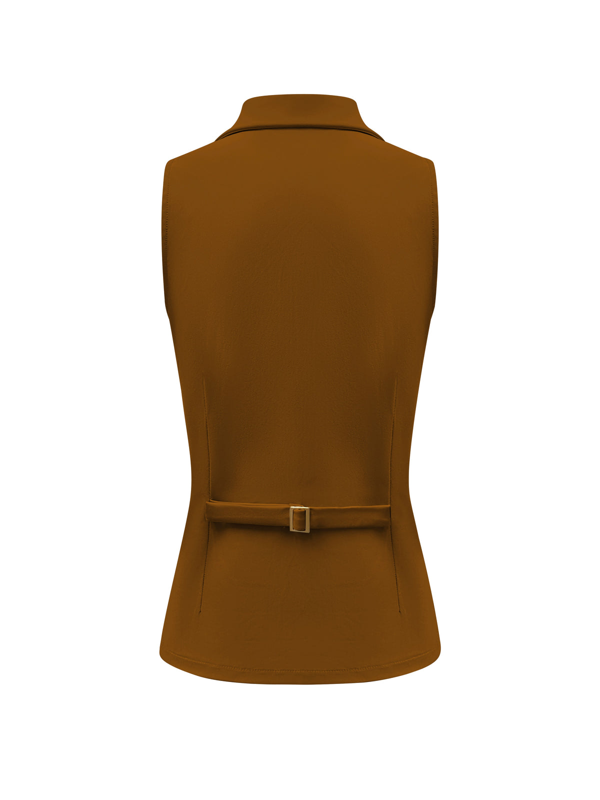 Triple Nine JA92417 Travel Gilet met Blazer Revers Caramel - achterkant