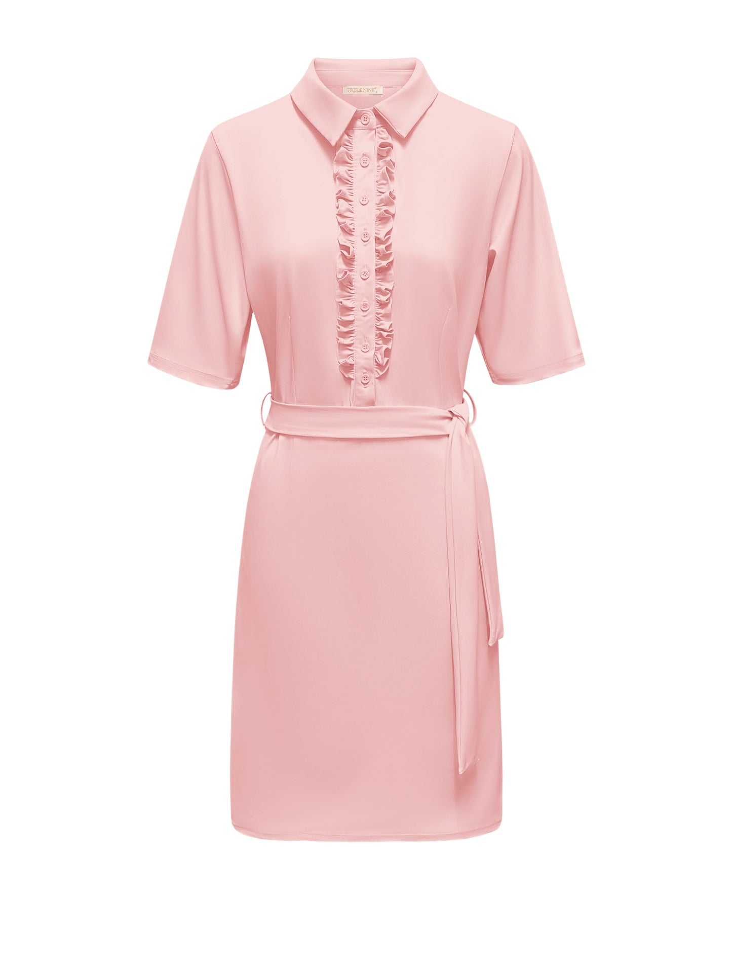 Triple Nine Kjole JK51826 Powder Pink