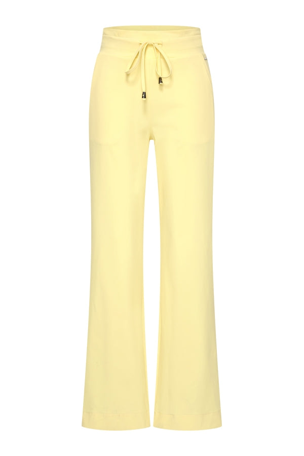Mi Piace Pantalon Droit Jaune Citron MP202136