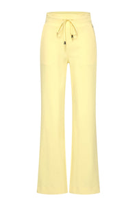 Mi Piace Pantalon Droit Jaune Citron MP202136