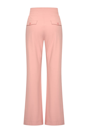 Mi Piace Travel Straight Trousers MP202136 – Mellow Rose | Summer Collection 2026