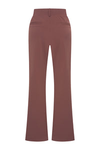 Mi Piace Trousers Bonded Mahogany - achterkant