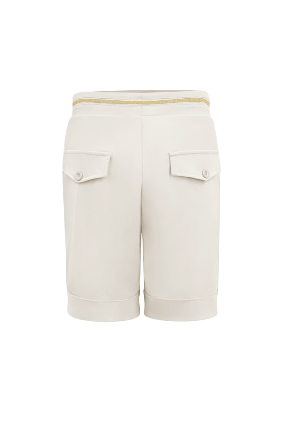 ✨ Triple Nine Short med guldstribe elastik – SR2504