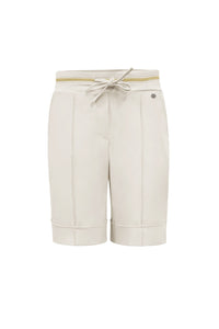 ✨ Triple Nine Short med guldstribe elastik – SR2504