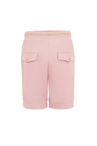 ✨ Triple Nine Short med Guld Bies Elastik – SR2504 Pudder Rose