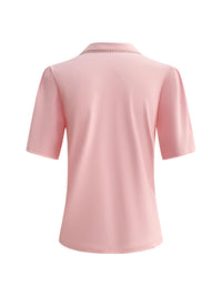Triple Nine Top TP6941 Powder pink met Parels