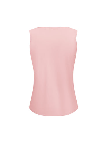Hempy Top Square Neck Powder Pink TP6943