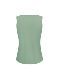 Hempy Top Square Neck Sage Green TP6943