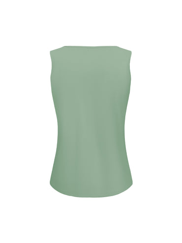 Hempy Top Square Neck Sage Green TP6943