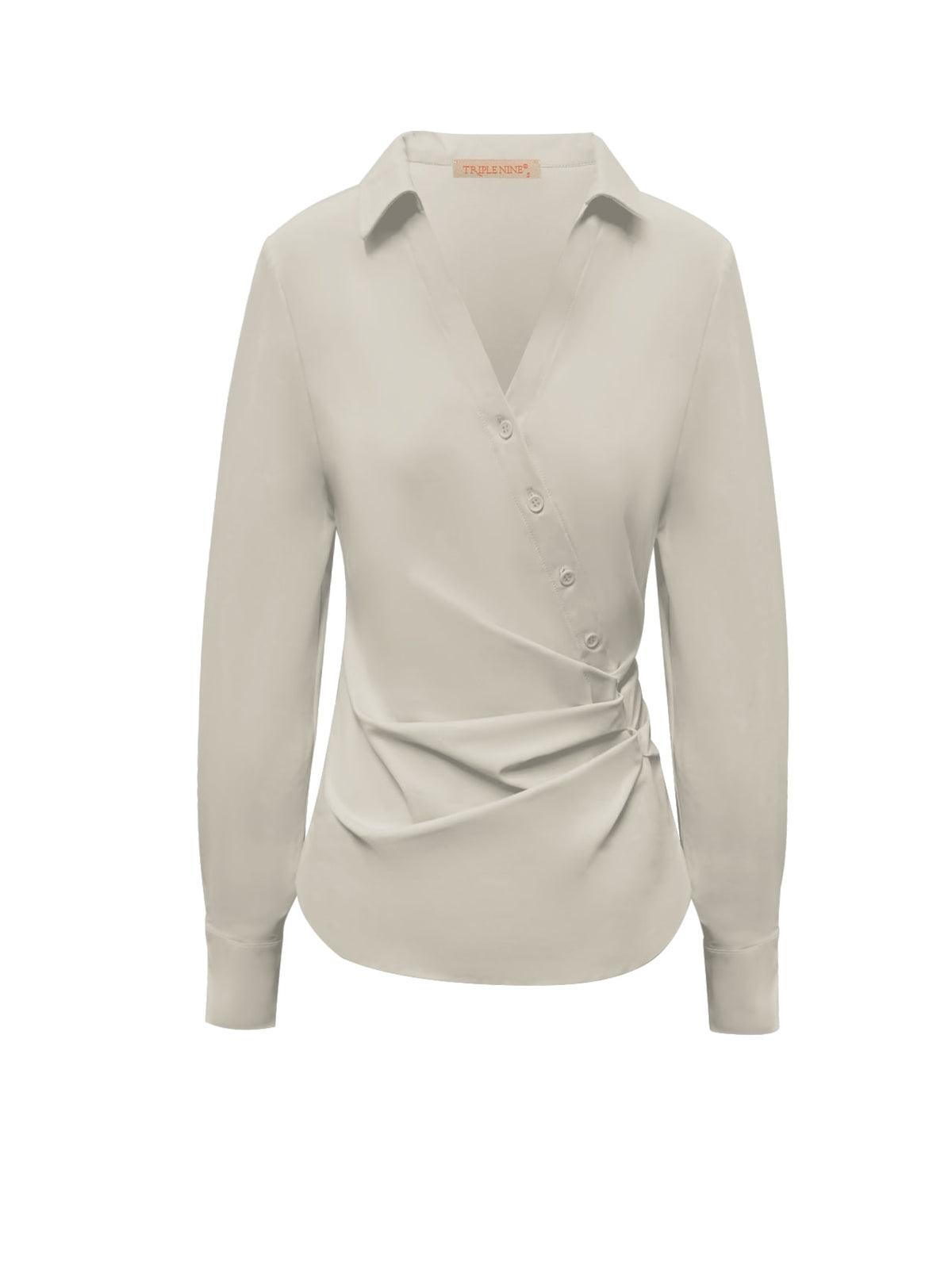 Triple Nine TP6960 travel blouse crossbody beige