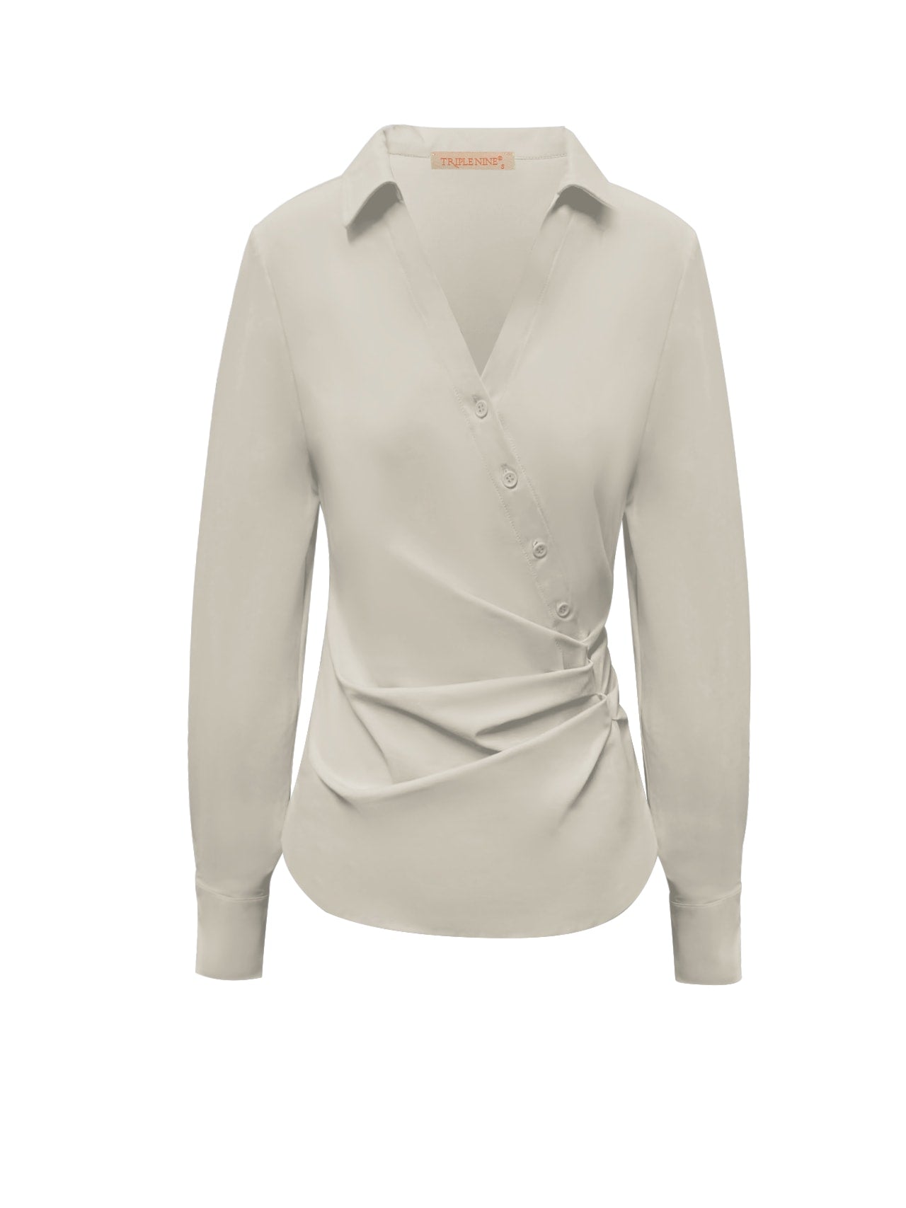 Triple Nine TP6960 travel blouse crossbody beige