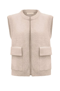 Triple Nine Gilet TR9001 Fluffy Beige