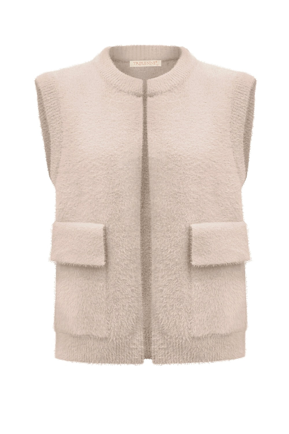 Triple Nine Gilet TR9001 Fluffy Beige