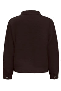 Triple Nine Jacket Fluffy TR9002 Dark Brown
