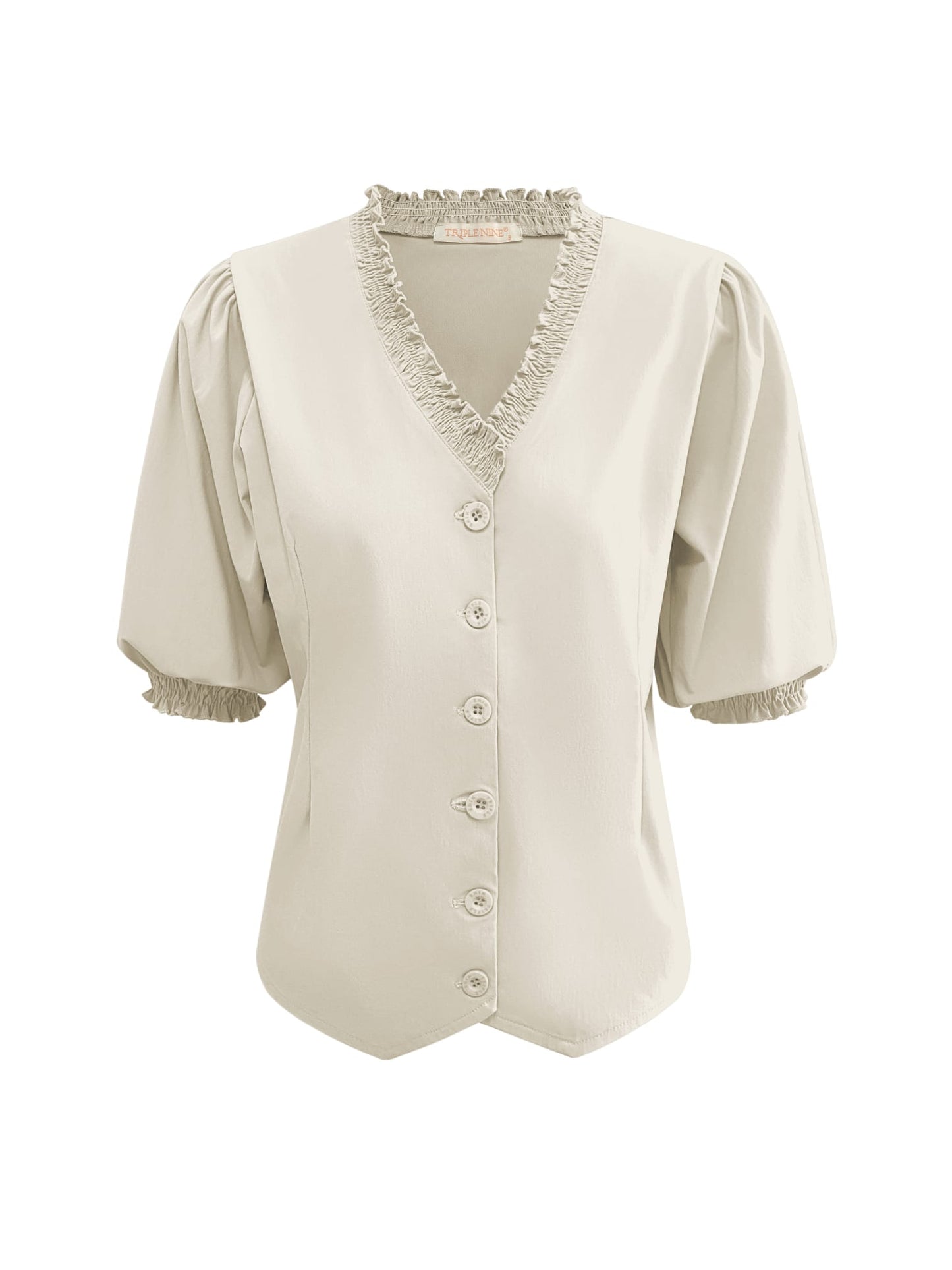 Blouse Manches Courtes BLS5933 Kit — Triple Nine