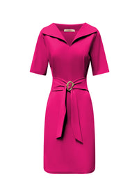 Triple Nine Kjole JK51821 Fuchsia
