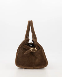 Baby Merlot - Suede - Schoudertas - Taupe 24
