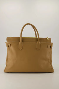 Birdie Large  - Handtassen - Cognac - D109 - Goudkleurig