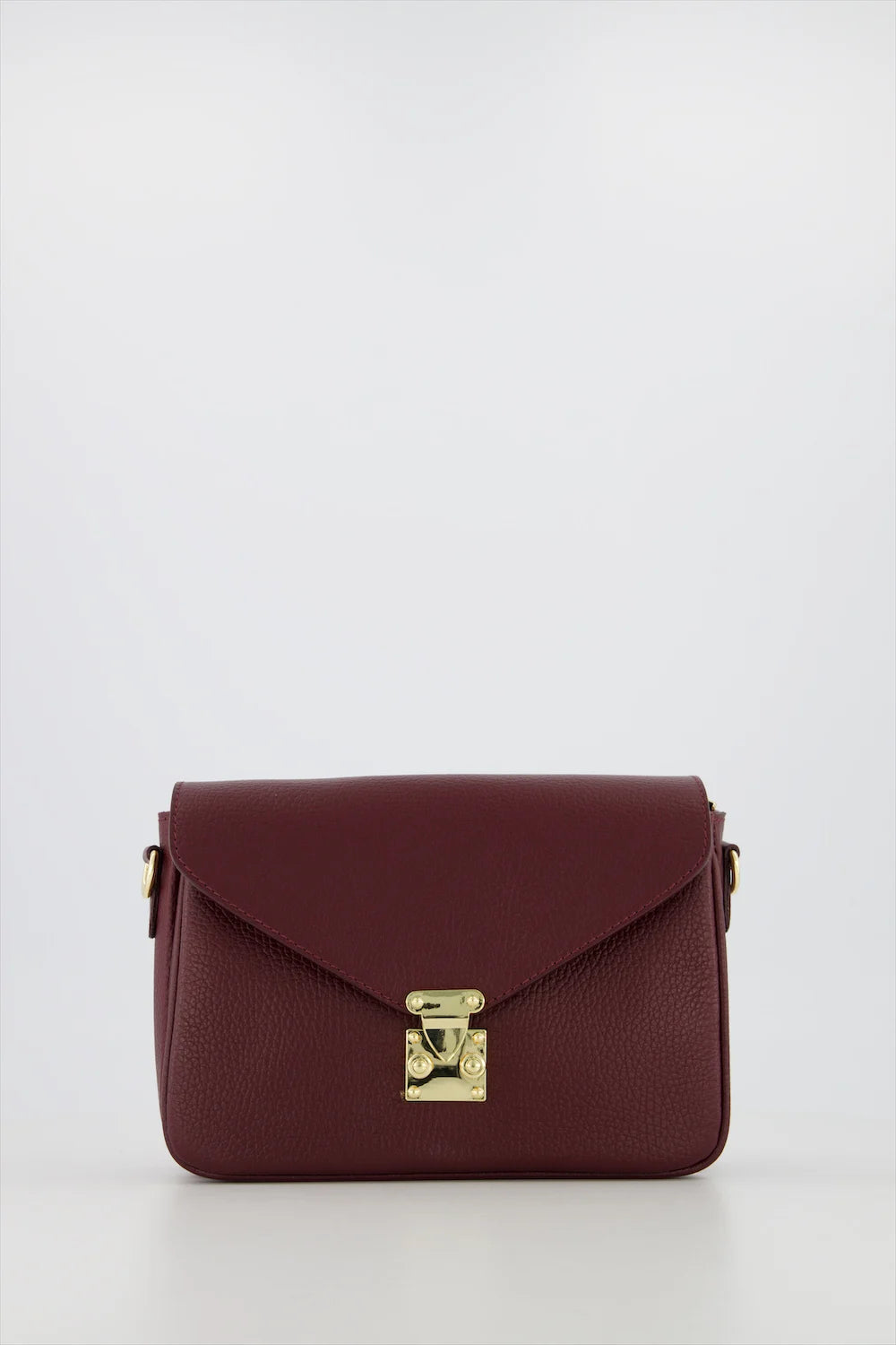 Esther - Crossbody tas - Burgundy - D54 - Goudkleurig