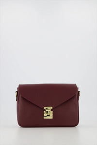 Esther - Crossbody tas - Burgundy - D54 - Goudkleurig
