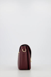 Esther - Crossbody tas - Burgundy - D54 - Goudkleurig