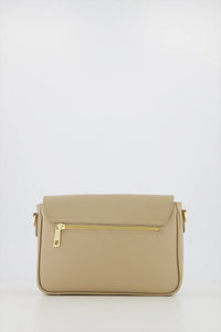 Esther - Crossbody tas - Taupe - D05 - Goudkleurig